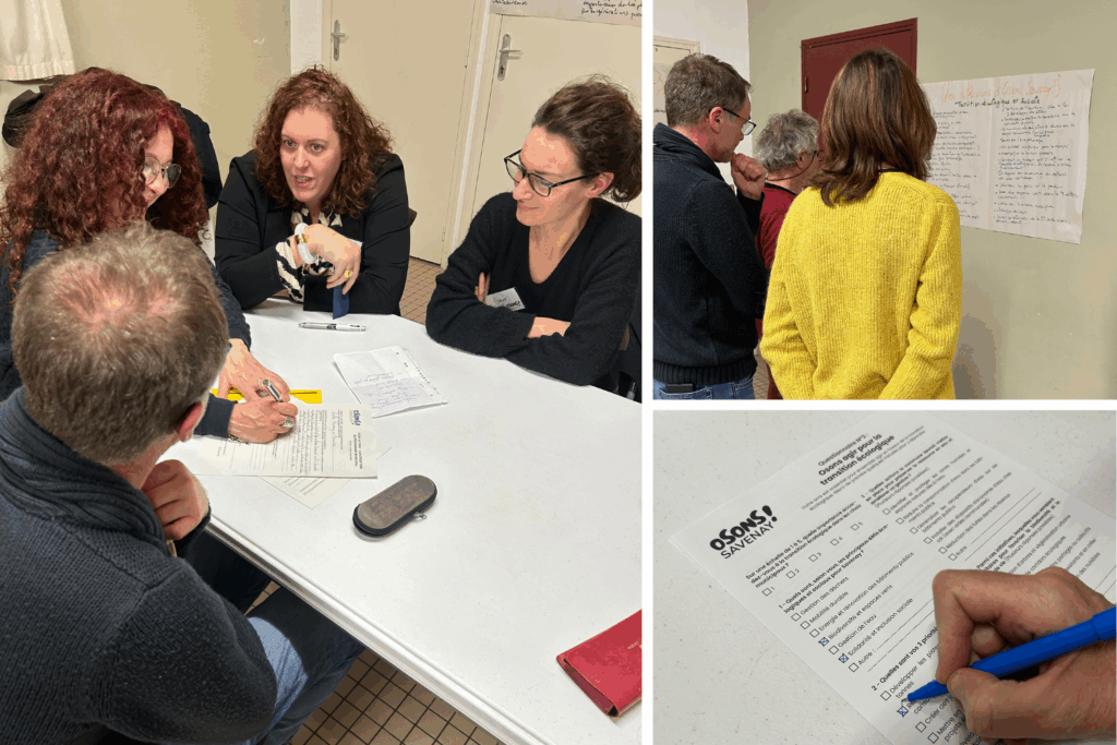 Atelier collaboratif 3 : Osons agir pour la transition écologique